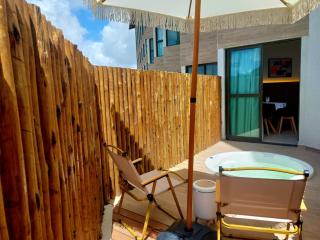 Flat de Luxo- Jacuzzi Privativa- Dona Tita- a 300m da praia! - 8