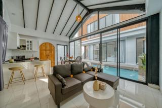 Contemporary & Tropical 2bd w Private Pool Villa near Nuanu - 9