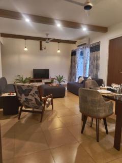 Peaceful Happy Home 2BHK with Patio, Pool in charming Siolim - 3