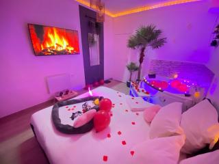 L'Escale Balnéo'Romantique - Loveroom - Jacuzzi & Petit déjeuner - 4