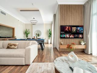 Elite Nest - Ultra Lux 4BR with Billiard just 1 min from Ferrari World & F1 - 4