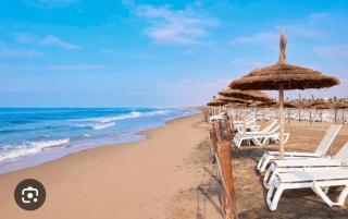 Saidia pied dans eau vue sur golf - 3