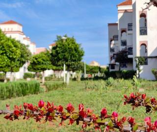Saidia pied dans eau vue sur golf - 1