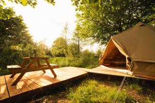 Glamping belltent in het groen - 0