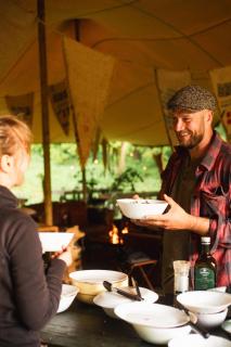Glamping belltent in het groen - 1