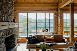 Log House With Sauna And Fireplace In Bydalen - 1