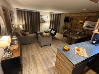 Spacious ski-in ski-out renovated apartment 4-6 pax, 161 Sources de Marie Arc 1950 - 5