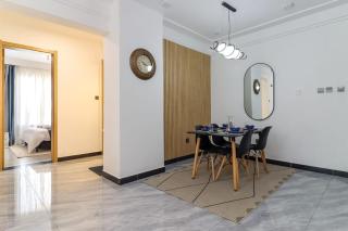 newly furnished two bedroom apartment with swimming pool, fully equipped gym, private parking space ,children playground and unbeatable scenic city views - 3