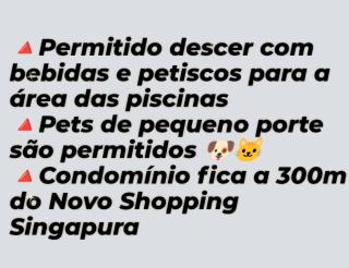 Jardins das Thermas - Caldas Novas Vista para piscina - 9