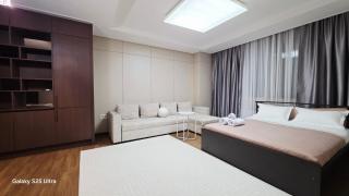 16 эт Хайвилл ШИКАРНЫЙ вид на Мечеть 2х комн кв 2 кровати диван 2 санузла - 7