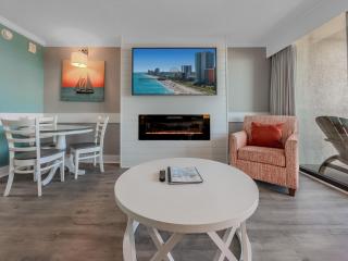 Immaculate Ocean Front Condo With Fireplace! 1BR King Suite - Sleeps 6! - Caribbean Resort 427 - 9