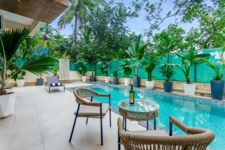 Vagator 4BHK Cozy Villa by Beach & Nightlife - 9