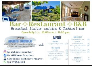 B&B G&H home Zanzibar - Pingwe - 3