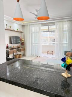 Apartamento Guarujá- Sacada com vista Mar- TOP Mar e Sol - 3