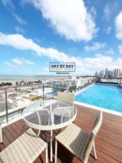 Duplex de luxo com hidro by Day by Day no Atlantis - 6