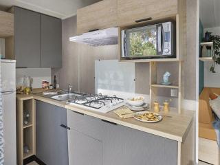 Mobil-home 6 pers. - Terrasse au Camping Saint-Gérons - API-1-52-1317 - 7