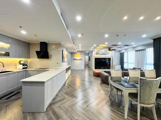 4 bedrooms w bathtub luxury T8 Time City 200m2, shoping mall - 8