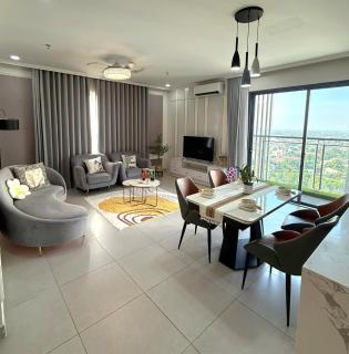 Sunmy Home- Compass One Apt -Thu Dau Mot CityView - 9