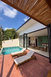 Tropical cottage sea view - private pool - 9