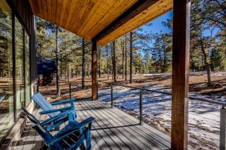 The Pines of Valle Grande Hot Tub Fireplace - 8
