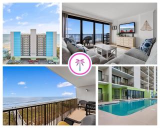 Oceanfront- Pools- Hot Tub- Grill- Near Shops- Gym - Myrtle Beach - 0