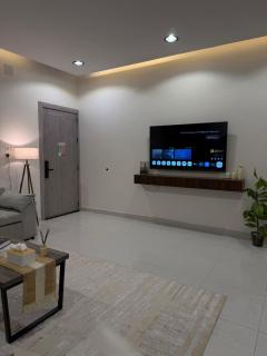 شقة بغرفة معيشة وغرفة نوم - 1