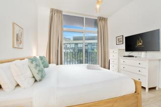 Ahlan HH - Beautiful 1BR Home with Pool View - Belgravia III, JVC - Dubai - 1