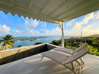 Terrasses du Morne Gommier - Vue Panoramique & Piscine - Villa Chanté Grenouilles - 7