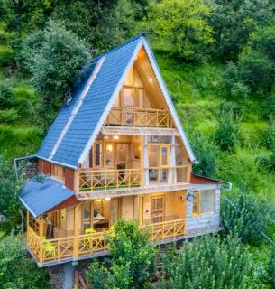 The nature view A shape tree cottage - 0