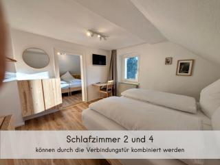 Das Waldhäuschen - bis 10 Personen, 4 Schlafzimmer, 2 Bäder, Tischkicker, kostenlose Parkplätze, WLAN, Smart-TVs - 2