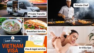 Pool, Jacuzzi and Sauna - Ha Long 6BRS Beach Villa - 9