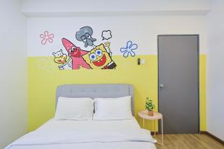 SpongeBob Fun Family Homestay In Brinchang Cameron Highland Clover Home 7-02 - 4