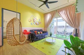 SpongeBob Fun Family Homestay In Brinchang Cameron Highland Clover Home 7-02 - 0