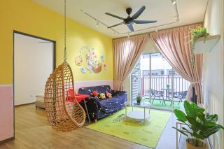SpongeBob Fun Family Homestay In Brinchang Cameron Highland Clover Home 7-02 - 0