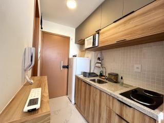 Studio-Vista Mar, Climatizado, Varanda, Tv Smart - 2