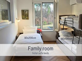 Baham-Apartment Nuernberg - including hot tub, sauna, massage chair, roof terrace, barbecue - metro 15 min, exhibition center 8 min walk - 1