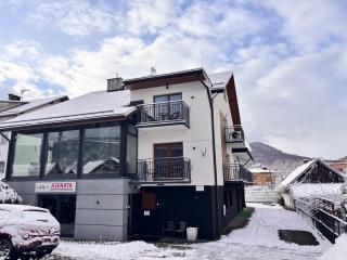 ASENATA Pokoje i Apartamenty Ustroń Centrum, basen letni, komfort, widok na góry - 7