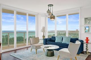 Bright Spacious 1BR Miami Retreat Balcony View - 0