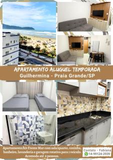 Apartamento kit Praia Grande na Guilhermina Frente Mar - 8