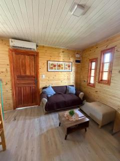 Cabaña con piscina climatizada para 6 personas - 3