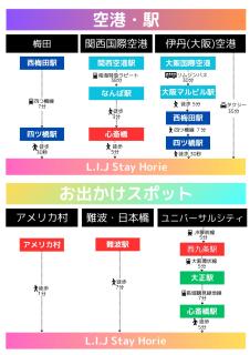 難波ド真ん中の1室貸切3LDK3beds - 7