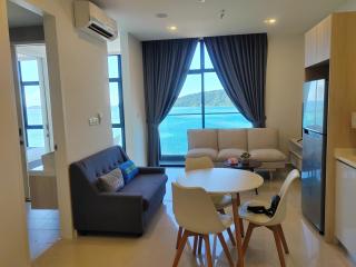 Sunset Seaview 1BR with Balcony at The Shore Kota Kinabalu - 7