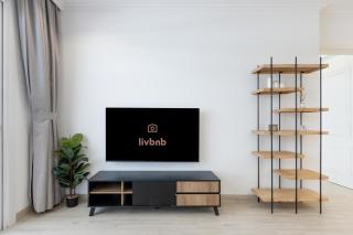 Livbnb-Stylish 1B with Spacious Balcony in JVC - 2