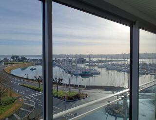 Bel appartement avec WIFI, VUE MER face au port de plaisance à PERROS-GUIREC - Réf 838 - 6