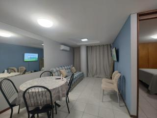 ATL302 na praia do Cabo Branco. 2 quartos, até 7 pax. - 0