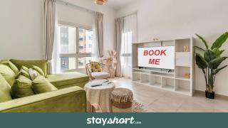 A FREE HOUSEKEEPING VISIT FOR EVERY STAY BETWEEN THE 16TH FEB AND THE 16TH MAR - StayShort - 1 Bed in Dubai Land that Sleeps 2 with Balcony - 0