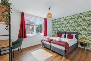 ARCHIPEL - Balkon - nahe Hamburg - Lounge - Smart TV - Parking - 7