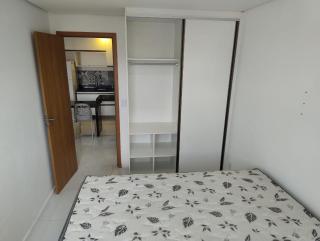 Ap 1 Quarto e sala com varanda a 100m da praia - 3