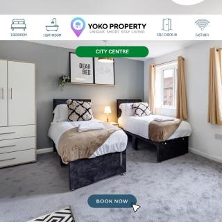 City Centre Studio 6 with Kitchenette, Free Wifi and Smart TV by Yoko Property - Middlesbrough - 0
