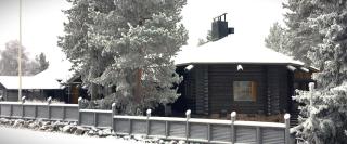 Log home near Santa - 5